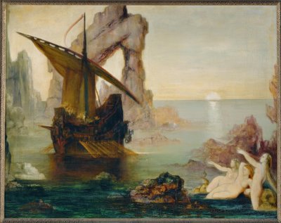 The Sirens (Ulysses and the Sirens) by Gustave Moreau